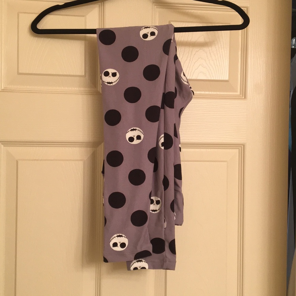 OS Jack Skellington leggings Lularoe